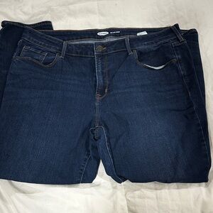Old Navy Women's Dark Blue Skinny Jeans